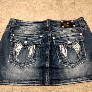 MissMe Angel Wing Pocket Skirt